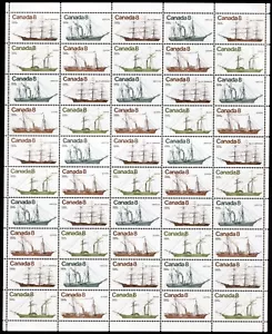 1975 - #673a MNH Sheet - Coastal Canada Steamboats, Vessels, Boats cv$27 - Picture 1 of 1