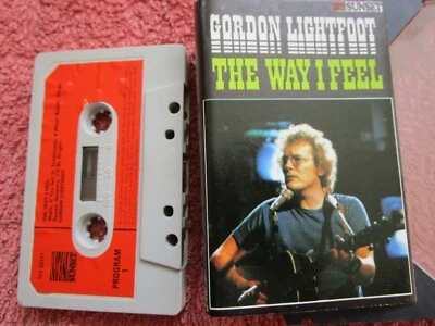 Gordon Lightfoot ‎– The Way I Feel Sunset Records TCS 50231 Tape Cassette Album - Image 1 of 4