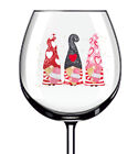 12x Gnome Valentines Day Colourful Wine Glass Bottle Vinyl Sticker Decal a4457