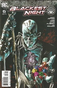 Cubierta variante Blackest Night '10 6 FN R3 - Imagen 1 de 1