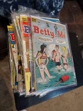 Lot Of 61 Comics Betty and Me #1-63  Archie Series Comics 1966
