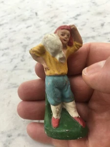 Old Figurine Nativity Shepherd Terracotta? Old Figurines Nativity - Picture 1 of 7