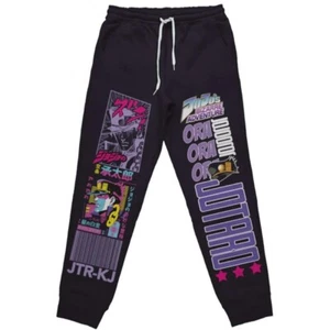 Jojo's Bizarre Adventure Anime Freizeit Hose Sports Pants trousers Polyester - Picture 1 of 3