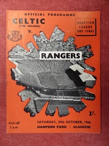 CELTIC v RANGERS | 1966/1967 | SCOTTISH LEAGUE CUP FINAL | 29 OCT 1966 - Picture 1 of 3