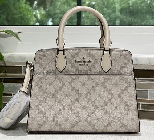 BORSA A TRACOLLA PICCOLA KATE SPADE FLOWER TRACOLLA MADISON BEIGE TALPA TAN