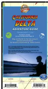 California Delta Adventure Guide Waterproof Map - Picture 1 of 4