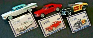 Silver Age of Ford Die Cast Cars in Excellent Condition Original Packing! - Picture 1 of 2
