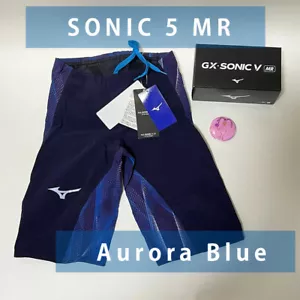 Traje de baño MIZUNO para hombre GX SONIC 5 V MR N2MB0002/20 FINA aprobado azul aurora - Imagen 1 de 14