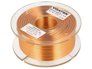 5032 Drossel: Luftspule 2,2mH 0,62Ω Ø: 71mm H: 29mm ØAder: 1,3 mm VISATON - Picture 1 of 1