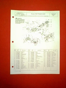 POULAN CHAINSAW MODEL 325 PARTS MANUAL - Imagen 1 de 1