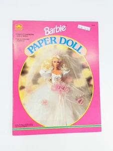 Golden Books Barbie Novia Muñecas de Papel Precorte Moda 1502-5 NUEVAS 1993 - Imagen 1 de 6