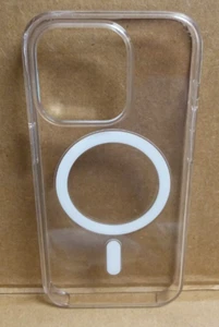 GENUINE Apple Clear Case with MagSafe For iPhone 14 PRO *ONLY* MPU63ZM/A USED! - Zdjęcie 1 z 2