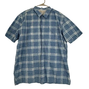 Columbia PFG Hemd Herren XXL Trollers Best Kurzarm belüftet Angeln kariert blau - Bild 1 von 13