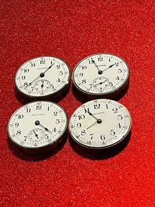 4 movimientos reloj bolsillo Waltham 0s - Imagen 1 de 9