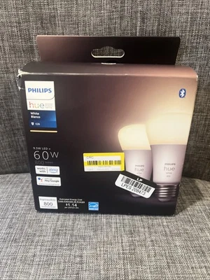 Philips Hue White A19 Smart LED Bulb 800 Lumen E26 - 476951 - Image 1 of 3