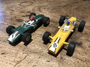 1960s Scalextric Triang C5 Europa Vee & C6 Panther - Good Condition - Picture 1 of 3