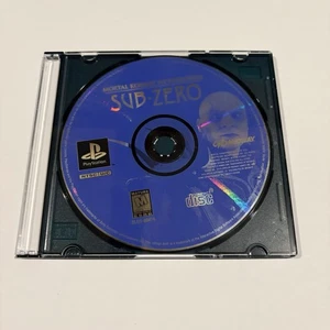Disco Mortal Kombat Mythologies Sub Zero PlayStation 1 1997 PS1 solo probado - Imagen 1 de 2