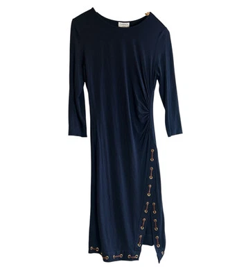 Платье Carmen Marc Valvo Cut and Sew размер темно-синий сексуальный размер S - Изображение 1 из 4