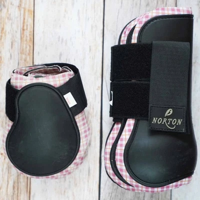 Norton Gamaschen + Streichkappen Set kariert 2. Wahl/ B Ware - Bild 1 von 4