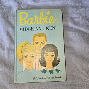 Vintage "Barbie, Midge and Ken" Hardcover book by Random House 1964 - Picture 1 of 15