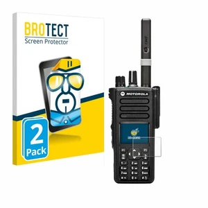 2x Osłona ekranu do Motorola DP4800 Przezroczysta folia ochronna - Zdjęcie 1 z 7