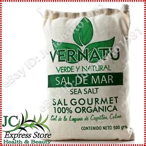 SEA SALT GOURMET SAL DE MAR GOURMET 100% ORGANIC 500 GR VERNATU