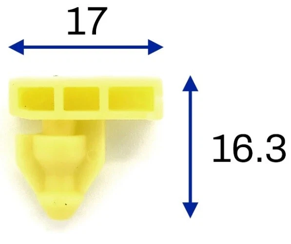10x Clips Fit T32 Nissan XTrail X-trail Wheelarch Guard Flare Body Mouldings - image 1 of 1