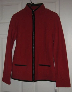 WOMEN'S JACKET - CHARTER CLUB - COLOR - RED - SIZE - SMALL - Picture 1 of 2