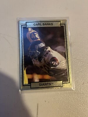 1990 Action Packed - #182 Carl Banks - Image 1 of 2