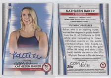 2021 US Olympic & Paralympic Team and Hopefuls Kathleen Baker Rookie Auto RC