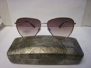 Nuevas gafas de sol para mujer Calvin Klein CK19103SG 58-13-140 doradas - Imagen 1 de 5