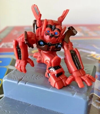 MUDFLAP VS RAMPAGE TRANSFORMERS ROTF ROBOT HEROES 3" HASBRO ACTION FIGURE SET!!! - Image 1 of 4