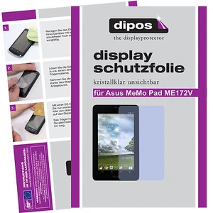 2x Pellicola per Asus MeMo Pad ME172V Prottetiva Transparente Proteggi Schermo - Foto 1 di 4