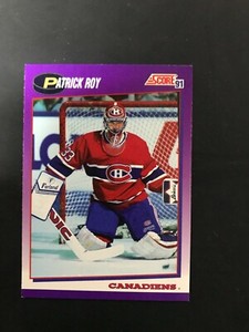 Patrick Roy 1991-92 Score #75 Montreal Canadiens HOFer- NRMT or better
