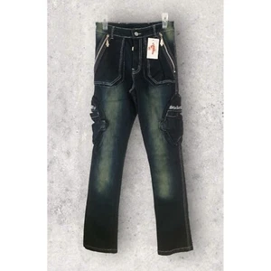 Jeans denim Rocket StockedUp taglia 32 nuovi - Foto 1 di 5