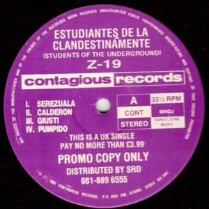 Estudiantes De La Clandestinamente - Z-19 Vinyl 12" 0719598 - Imagen 1 de 1