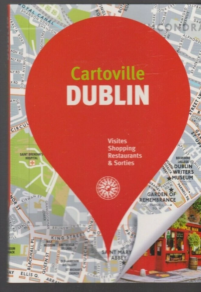 CARTOVILLE DUBLIN visites plan 14e Edition IRLANDE guide voyage - Photo 1/1