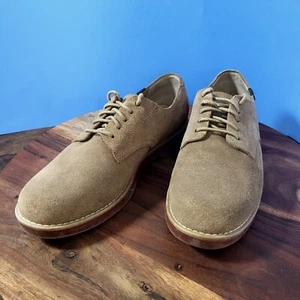 G.H. Bass Exeter Suede Bucs Red Sole Oxford Desert Tan Men's 10 - Bild 1 von 12