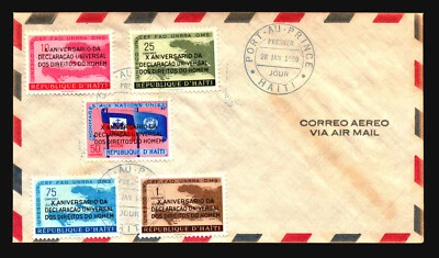 Haití 1959 Serie FDC (III) - Z14811 Foto 1 de 2