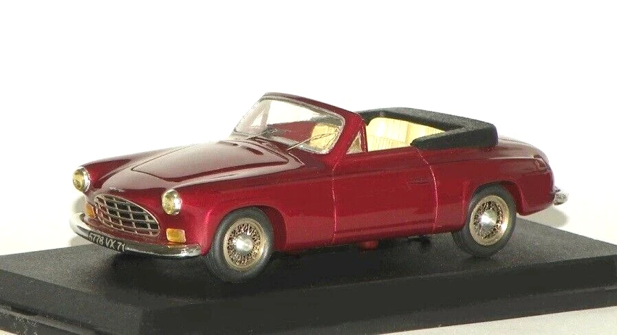 1/43 PARADCAR 1956 SALMSON 2.3L S CABRIOLET RESIN HANDMADE N/DELAHAYE N/TALBOT - Image 1 of 1