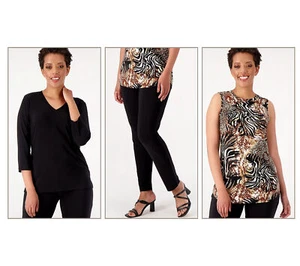 Attitudes by Renee XXS Tall (XXST) Como Jersey 3-Pc Wardrobe Warrior Set A518208 - Picture 1 of 4