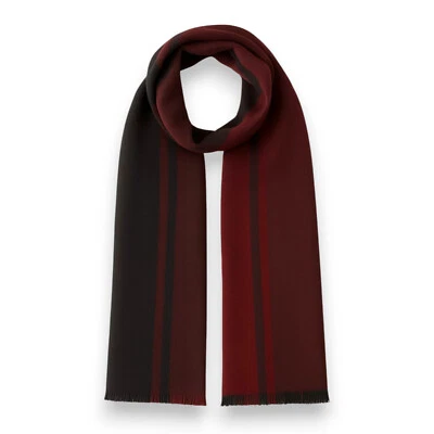 Шарф Alfani в клетку негабаритный мягкий унисекс, темно-бордовый черный, один размер - Изображение 1 из 2