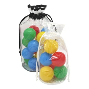 Clear PVC Drawstring Bags - Picture 1 of 10