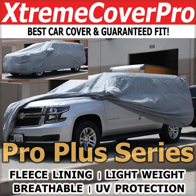 2016 2017 2018 2019 GMC YUKON XL ДЫШАЩИЙ АВТОМОБИЛЬНЫЙ ЧЕХОЛ с флисовым темно-серым - Изображение 1 из 4