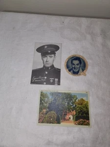 Lote De Colección Tyrone Power Postal Exposición Tarjeta Prado Oro Leche Helado Tapa - Imagen 1 de 6