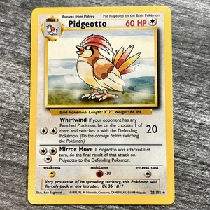 Pidgeotto 022/102 Base Set Regular LP - Picture 1 of 14