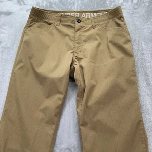 Under Armour Pants Men size 38x34 storm covert utility tactical Brown cargo - Picture 1 of 18