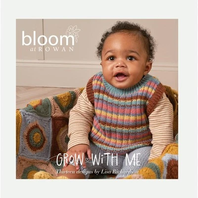 Bloom at Rowan: Grow With Me Knitting Pattern Book by Lisa Richardson - Image 1 of 4