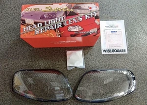 Headlight Repair Lens Kit Clear BEHRMAN MK4 for Toyota JZA80 Supra Late 1997- - Picture 1 of 4