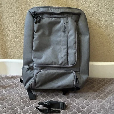 eBags 专业 Pro Weekender 可调式笔记本电脑背包 灰色 EB2146-20.5 — 第 1/4 张图片